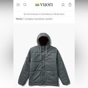 Vuori insulated jacket